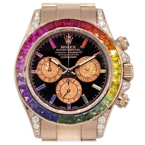 rolex daytona arc-en-ciel